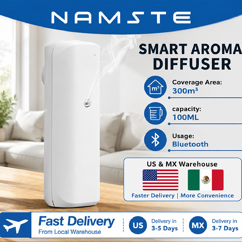 Home Fragrance Logo - Diffusore di Oli Aromatici NAMSTE con