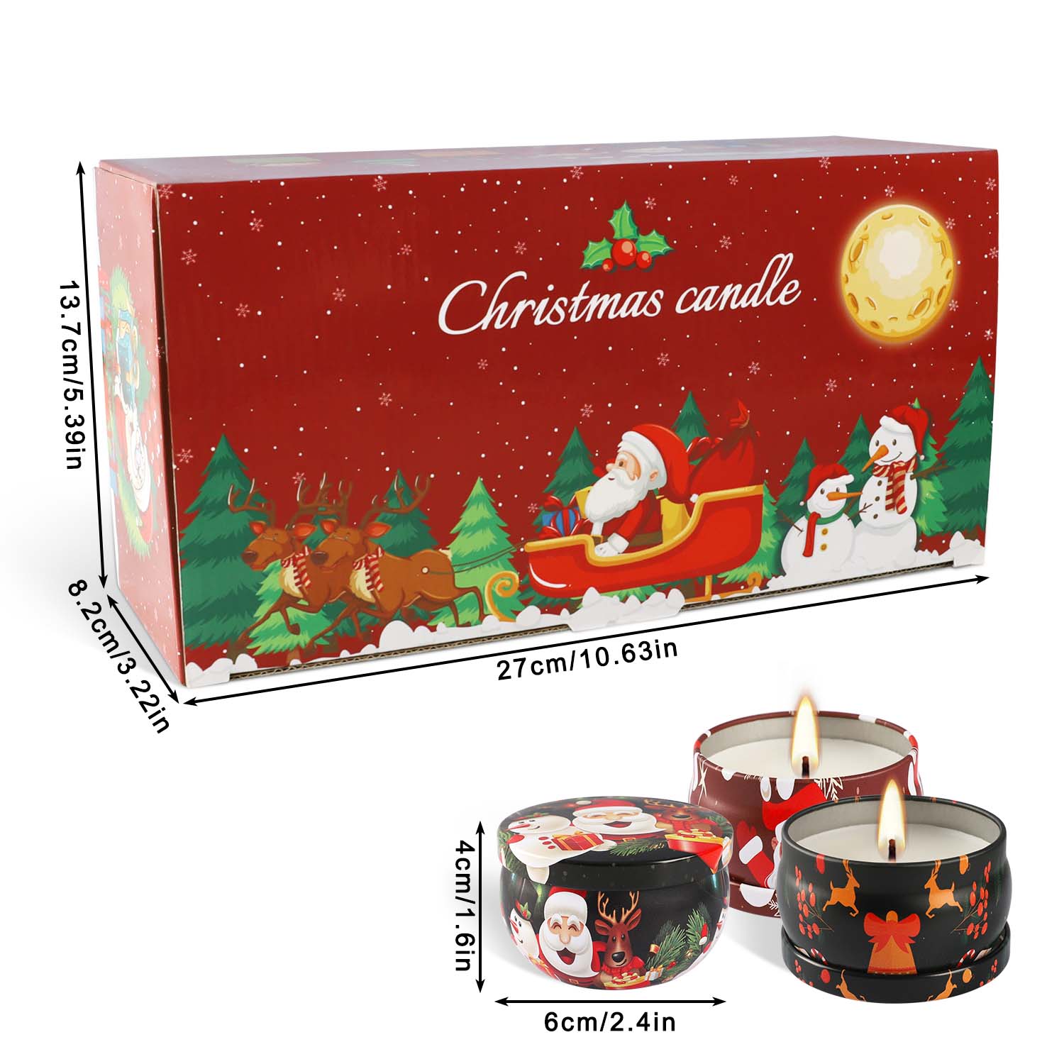 Set di 16 candele profumate na - Home Fragrance Gift recensione e prezzo